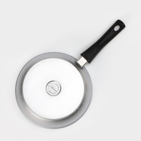 Pan, d = 24 cm, glass cover, removable handle, gray color-7