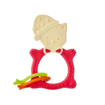 Silicone teething meow teether, university, mix color-8