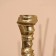 Antik candlestick 25 cm, aluminum