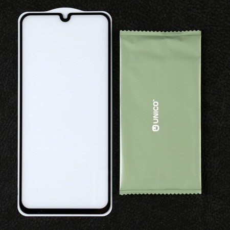 Krutoff protective glass for Tecno Spark 8/8p, full glue, black-1