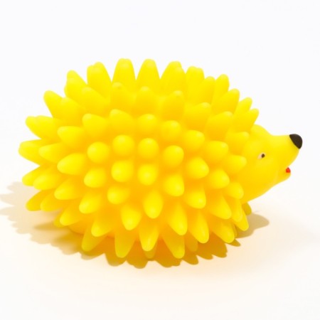 Brying "Hedgehog" Big for dogs, 9 cm, yellow-1