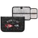 Penal 1 section 135 x 212 x 26 mm, with a folding bar, textile, onyx PCT 07-20 mAX, Skate Republic, 70647