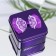 Soap roses, purple and white, set 4 pcs.