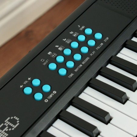 Terris TK-100 synthesizer, 37 mini keys, 8 timbres, black-1