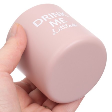 Children's silicone glass 200 ml m & b, 7.1x7.2cm, dusty rose-3