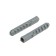 Dowel "Zubble", type "euro", spacer, polypropylene, 6x40 mm, 1000 pcs