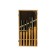 A set of woods on the Wood Encor Prof 10420, a wooden handle, 6 pcs.