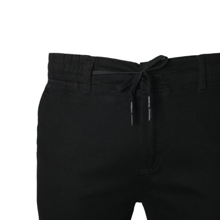 Joggers men's, black color, size 36 (56)-1
