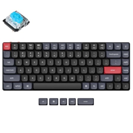 Wireless mechanical ultra-thin keyboard QMK Keychron K3 Pro, 84 keys, RGB-subs 108244