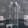 Jug Paşabahçe frigo, 1.34 l, glass, white cover, transparent