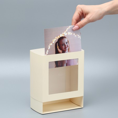 Gift-bending box folding, packaging, "ghee", 14 x 14 x 8 cm-1