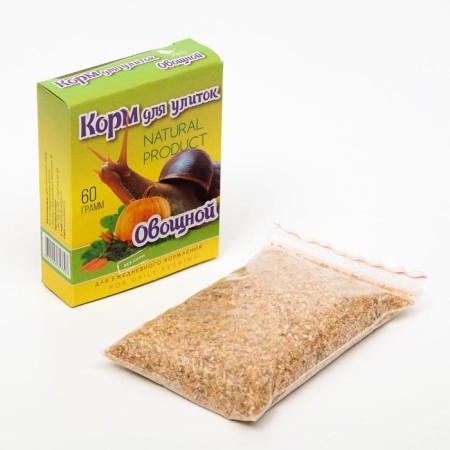 Feed for Snails Vegetable, 60 g