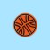 Thermal appliance "Basketball", d = 5.2 cm, color orange color