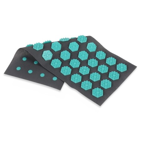 Iplikator-river, the basis of Spanbond, 40 modules, 14 × 32 cm, dark gray/turquoise color-3