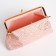 Cosmetic bag on the farmar, pink color