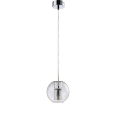 Suspended lamp Crystal Lux, Beleza 0231/201, G9, 1x5 W, 12.5x14x14 cm, chromium color