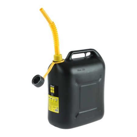 Канистра ГСМ Oktan DIESEL, 20 л, пластиковая, черная-3
