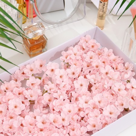 Flowers sakura soap pink, set 50 pcs