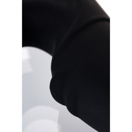 Erotist prostate vibro -stimulator, silicone, 15.7 cm, black color-8