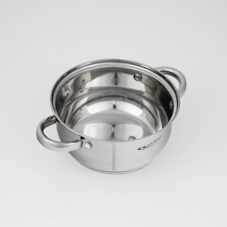 Set of pots "Grett", 2 subjects: 2.2/4.2 l, capsule, induction-5