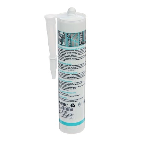 Sealant Mastersil, silicone, universal, black, 310 ml-1
