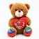 Soft toy "Bear", 25 cm, brown colors