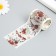 Adhesive tape paper "red flowers" width 5.4 cm winding 3 m 5.4x3.8x3.8 cm