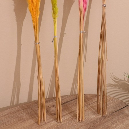 Set of dried flowers 80 cm (10 pcs) mix-3