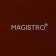 Coffee steam porcelain Magistro Coffee Time, 2 objects: a cup 180 ml, a saucer d = 14.5 cm, brown color