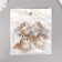 Decor for the work of acrylic bilateral "Dog with kitten" 4x5x0.4 cm