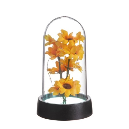 Sunflower nightlight LED 3XAG10 8.5x8.5x15.5 cm-5
