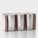 Set of glass glasses "Crystal", 230 ml, 6 pcs