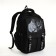Youth backpack from lightning textiles, 5 pockets, black color