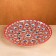 Largan Rishtan ceramics "Patterns", 32 cm, red