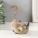 Souvenir Polystone Lac "cat plays with a ball" 9.5x8x12.5 cm