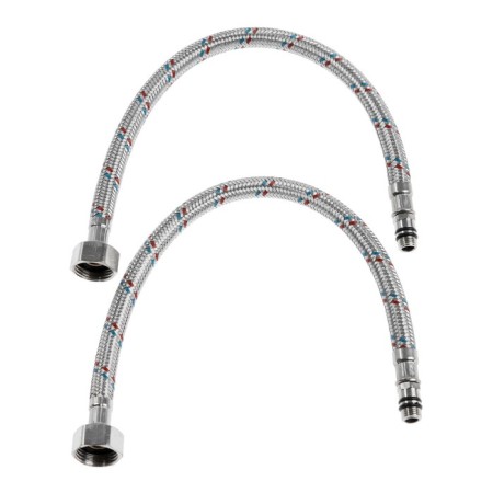 Everest Kitchen Comer B69-659, two-wound, high spout, on a nut, beige-3