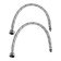 Everest Kitchen Comer B69-659, two-wound, high spout, on a nut, beige