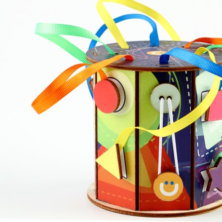 Game on the Montessori system "Bizobord Figures"-2