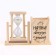Sanding clock "Start your morning with a smile" with an organizer for the office, 13.5 x 9.5 x 5 cm