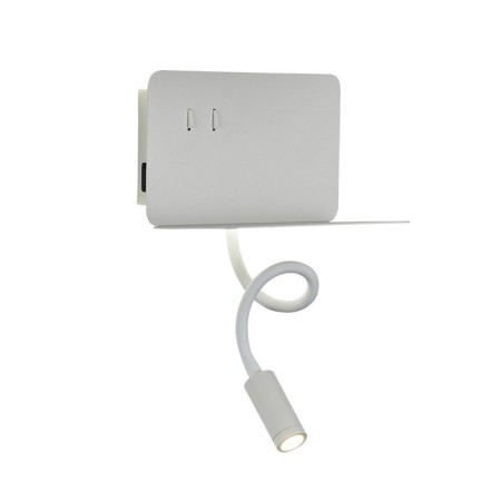 Wall lamp ST LUCE. SL1576.501.02. 2x3 watts, LED, 4000K, 470 LM, 20x15 cm, white color-3