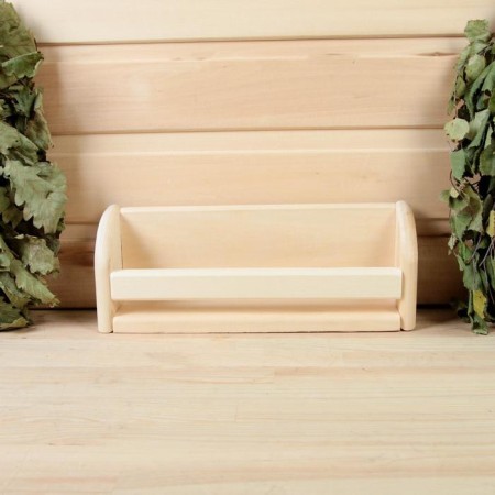 Shelf for oils, 8 bubbles, 30x11cm, linden "Dobroparov"