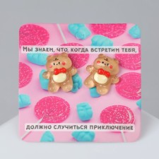 Earrings plastic 