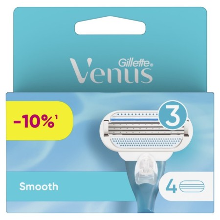 Exchange cassettes Gillette Venus, 3 blades, 4 pcs