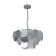 DAZZLING 440 mm hanging chandelier, E14 420W