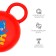 Children's ball with ears, D = 15 cm, 80 g, color mix