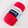 Yarn "Macrame XL" 100% polyester 130m/250g (163 red)