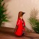 Souvenir "Penguin in a red shirt" tree 25 cm