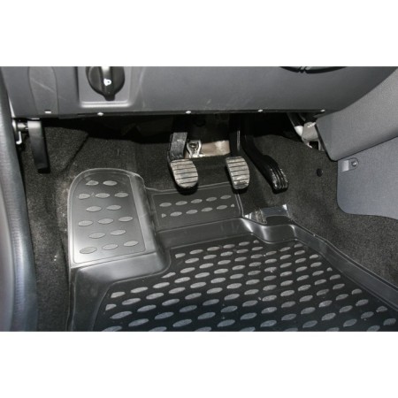 3D mats in the Renault Duster 2WD salon, 2011-2015, 4 pcs. (polyurethane)-1