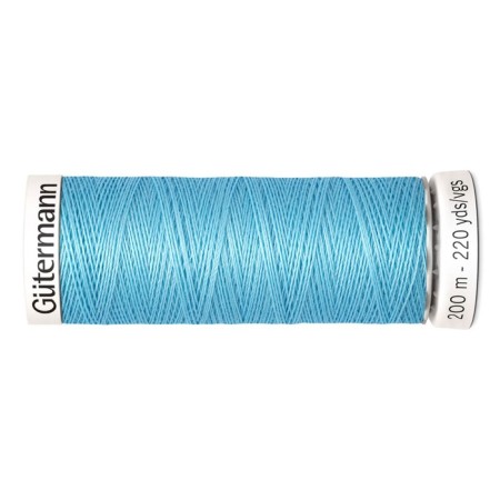 SEW-HALL thread for all materials, 200 m, 748277 (196 pale lazor)