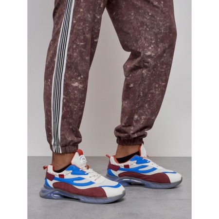 Joggers male, size 48, brown color-15